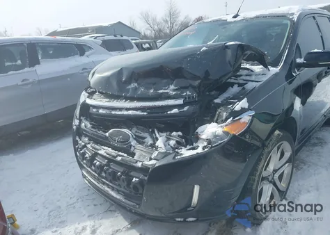 2013 Ford Edge Sport z USA, uszkodzony, nr VIN 2FMDK3AK9DBC66193